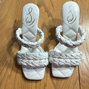 Sam Edelman white sandles